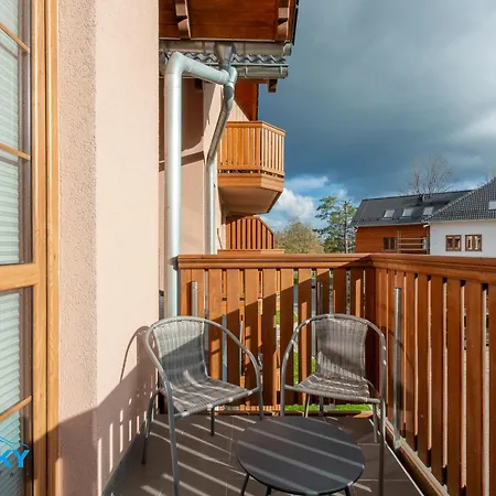 Apartamenty Bluesky - Centrum Karpacza, Spokojna Okolica, Blisko Deptaka, Balkon Apartamento *